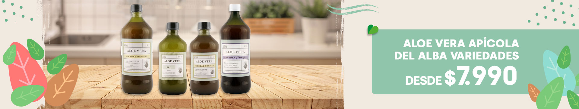 Aloe vera Apicola del Alba variedades