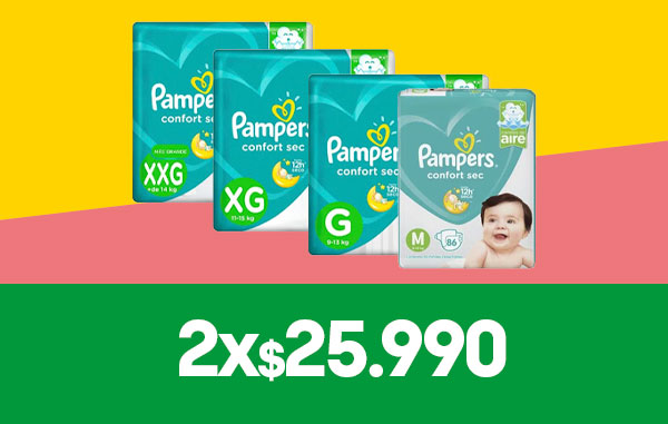 Pampers Confort Sec