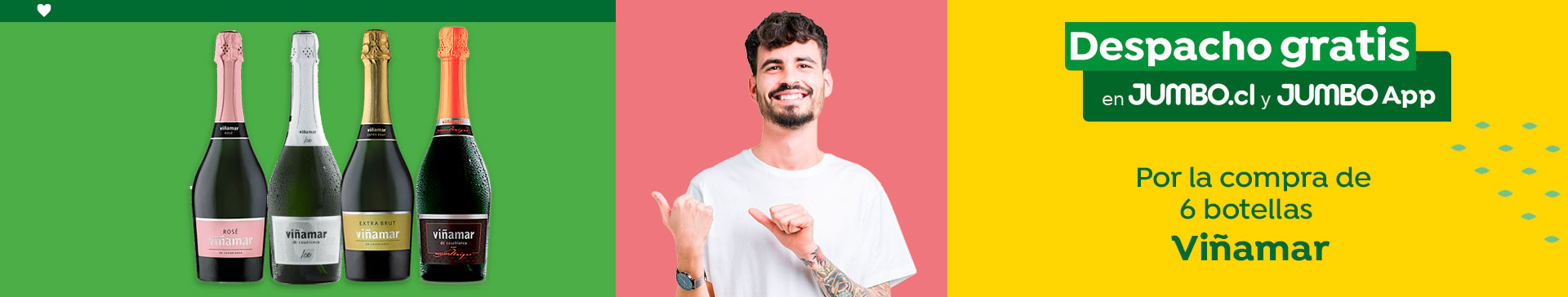 Dsp $1 - Por la compra de 6 botellas Viñamar - 01/03/2020 al 04/03/2020