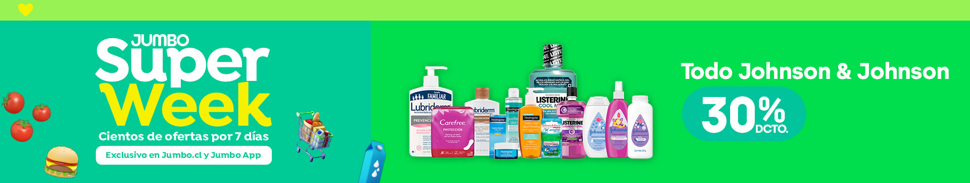 Todo Johnson&Johnson 30% dcto