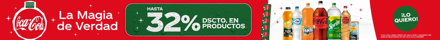 Coca-Cola Days! Hasta 32% de descuento en productos seleccionados