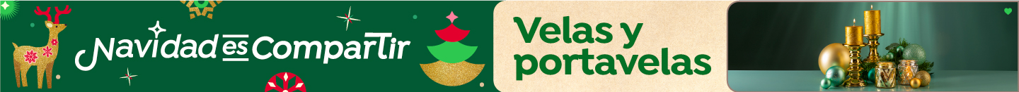 Velas y portavelas desde $1.490