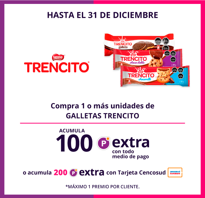 100 Puntos Extra Galletas Trencito