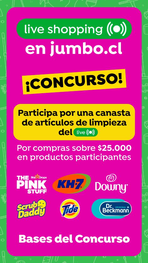 Participa por una canasta de artículos de limpieza