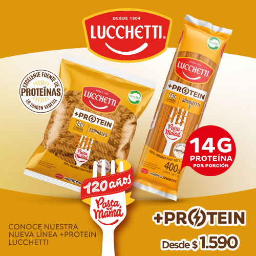 Nuevas Luchetti Protein desde $1.590