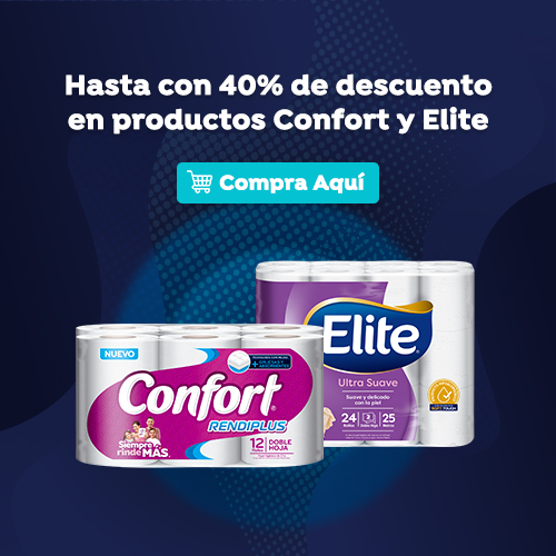 Elite, Confort y Nova hasta 40% dcto.