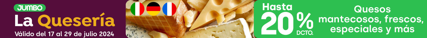 Especial - Genérico La Quesería- Hasta 20% en quesos mantecosos, frescos, especiales y más - 17-07-2024 al 29-07-2024