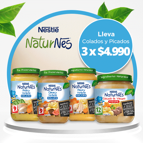 Colados y Picados Naturnes 3x $4.990