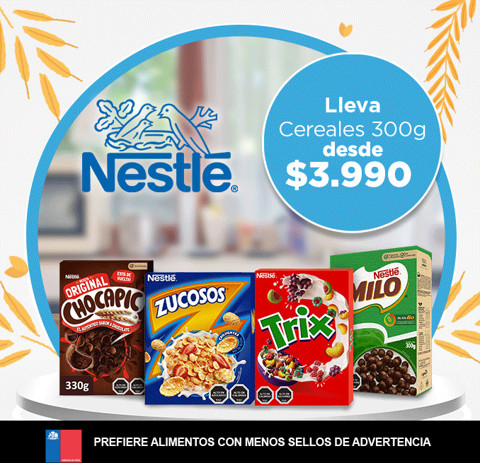 Proveedor Huincha Home - NESTLÉ - CEREALES - 15-10-2024 al 21-10-2024