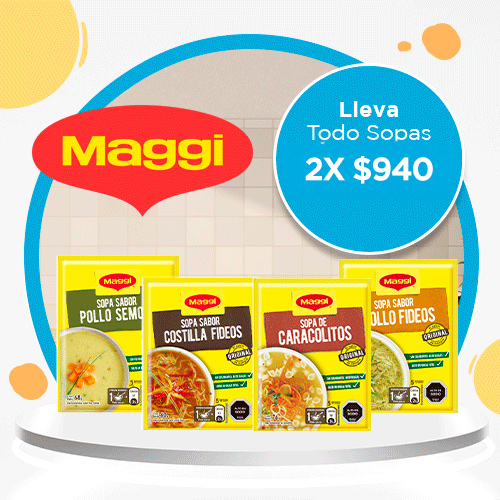 Sopas Maggi 2x $940