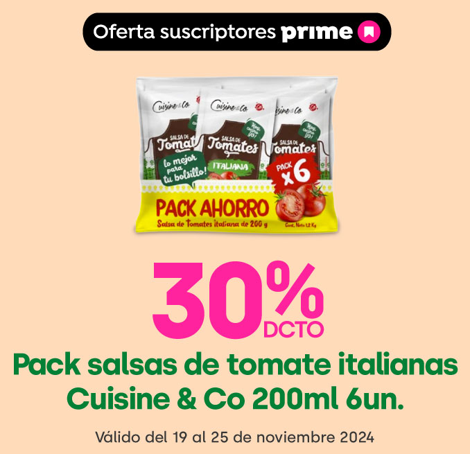 https://assets.jumbo.cl/uploads/2024/11/desktop-LandingPrime-grillachica-4-Pack-salsas-de-tomate-italianas-Cuisine-Co-200ml-6un-s47-19112024.jpg