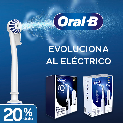 Cepillos eléctricos Oral B 20% dcto.