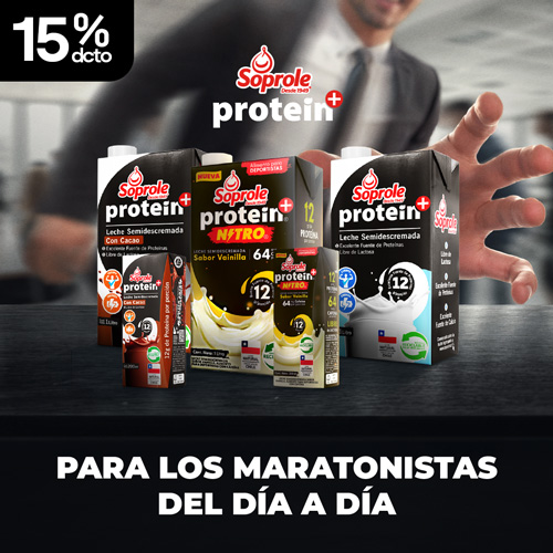 Leches Protein Soprole 15% dcto.