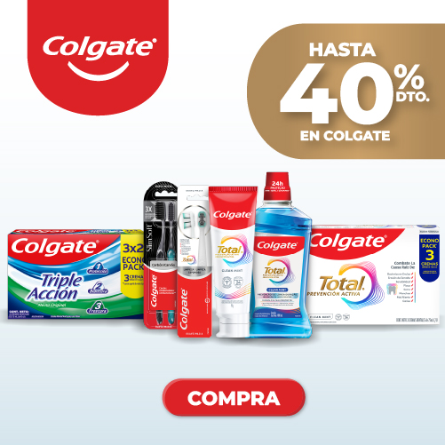 Colgate hasta 40% dcto.