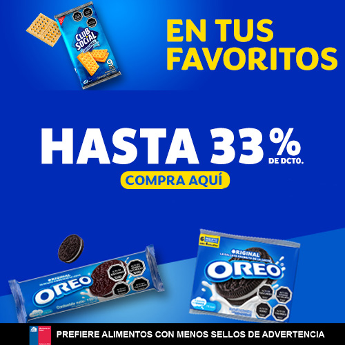 Tus favoritos hasta 33% dcto.