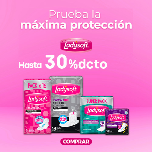 Ladysoft hasta 30% dcto.