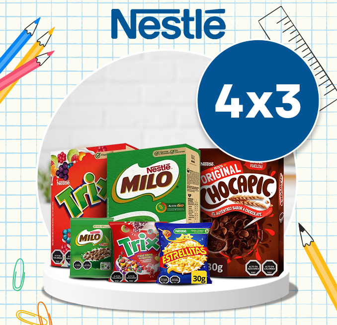 Proveedor Huincha Home - NESTLÉ - CEREALES 4x3 - 25-02-2025 al 03-03-2025