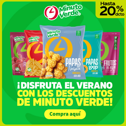 Minuto Verde seleccionados hasta 20% dcto.