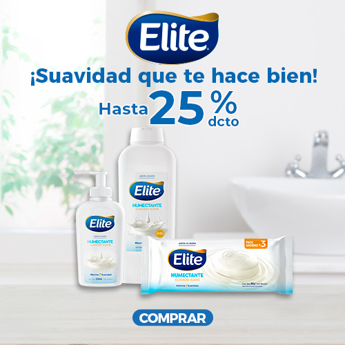 Jabones Elite hasta 25% dcto.