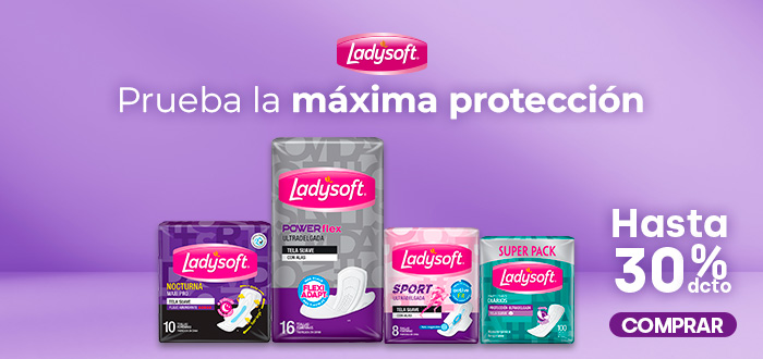 Proveedor Huincha Home - SOFTYS - Ladysoft hasta 30% descto - 11-03-2025 al 17-03-2025