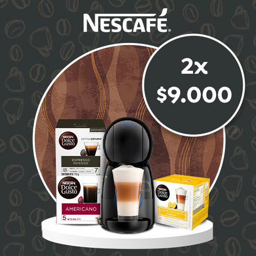 Café Nescafé Cápsulas 2 x $9.000