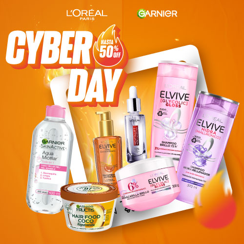 Hasta 35% dcto. L'Oreal, Elvive, Fructis