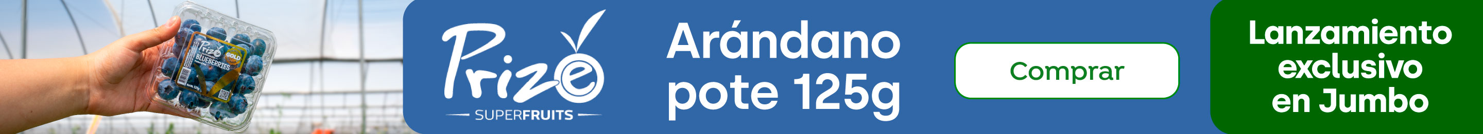 Especial - Arandano pote prize 125g $2.790 - 07-05-2025 al 03-06-2025