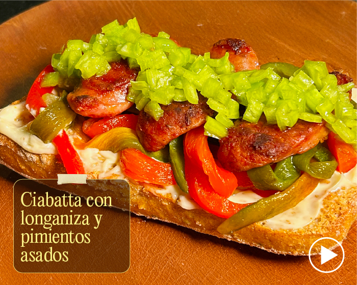 Ciabatta y longaniza
