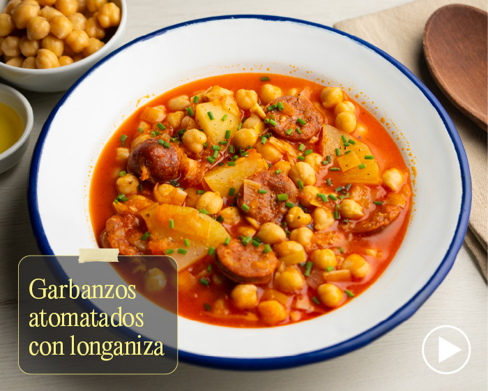  Garbanzos atomatado