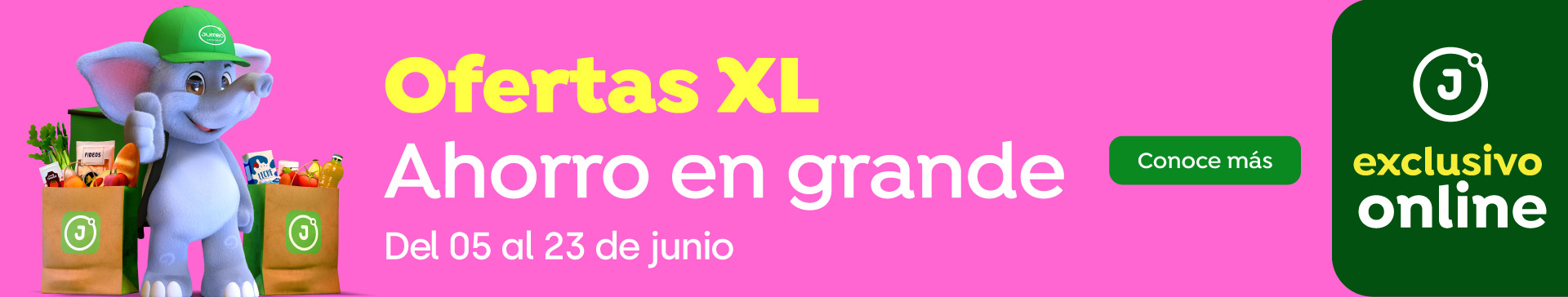 excl OFERTAS XL  - TODAS LAS XL - 05-06-2025 al 23-06-2025