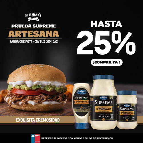 Supreme hasta 25% dcto.