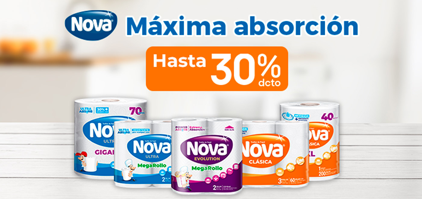 Proveedor Huincha Home - SOFTYS - Nova hasta 30% descto - 01-07-2025 al 07-07-2025