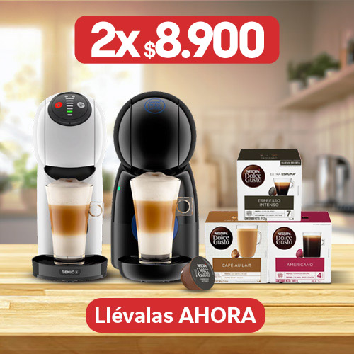 Dolce Gusto 2x $8.900