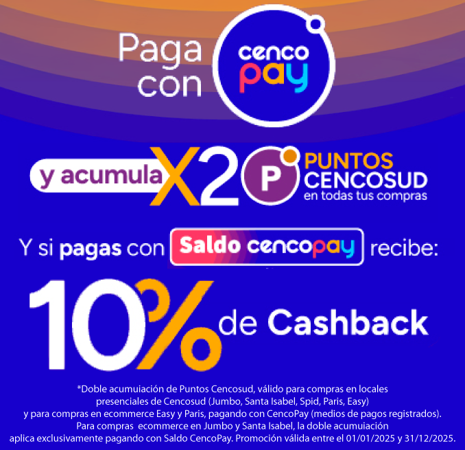 cashback + doble acumulación