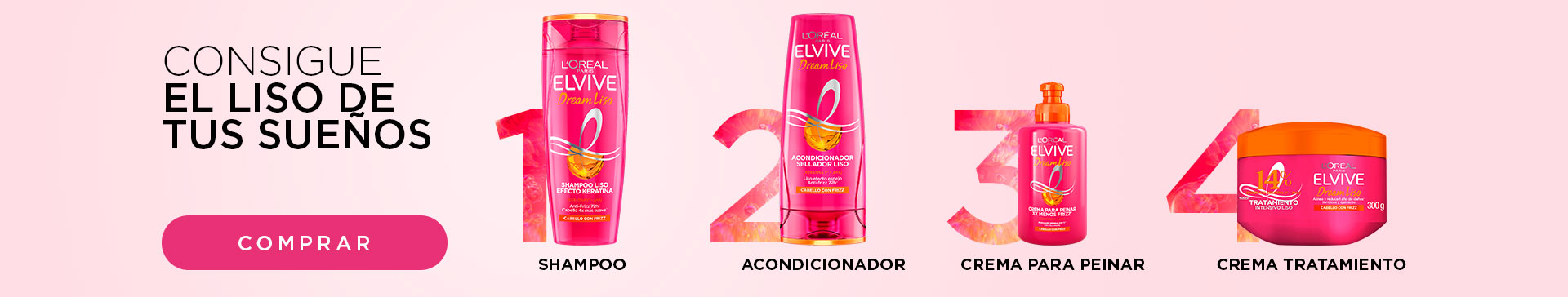 Loreal - Banner Liso de tus sueños