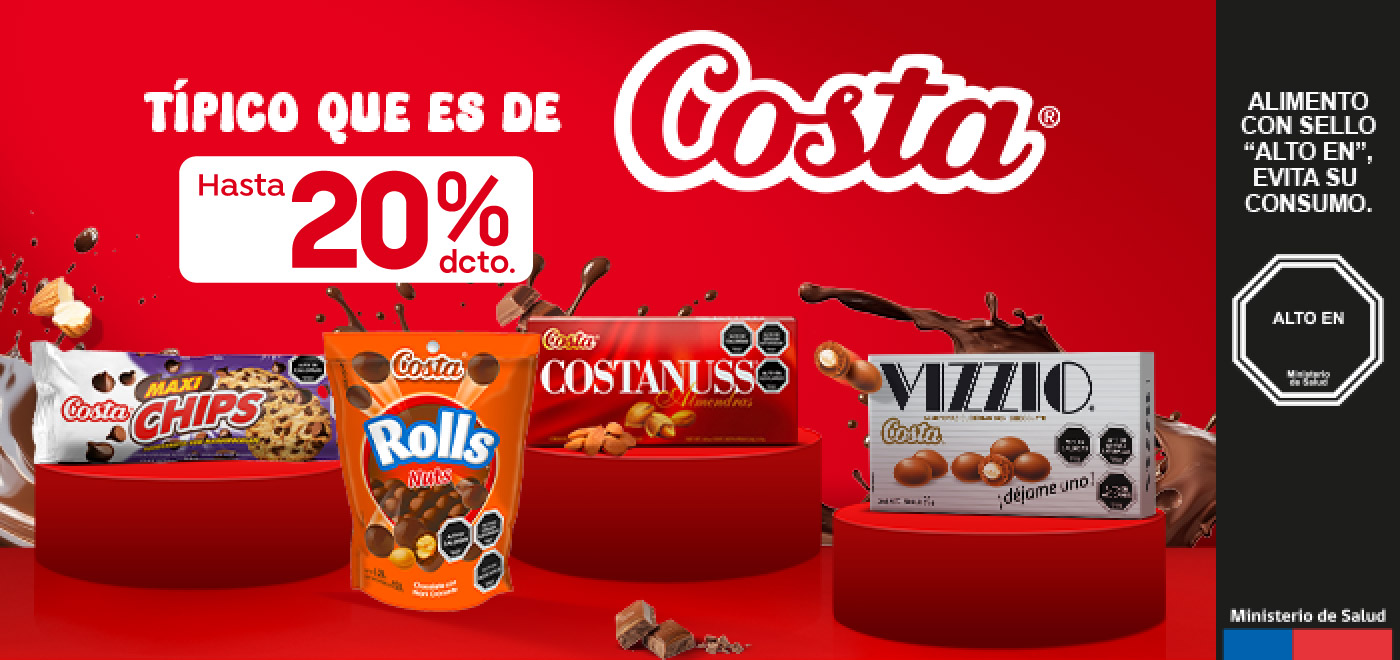 Proveedor Huincha Home - Carozzi - Costa hasta 20% dcto - 05-08-2025 al 11-08-2025