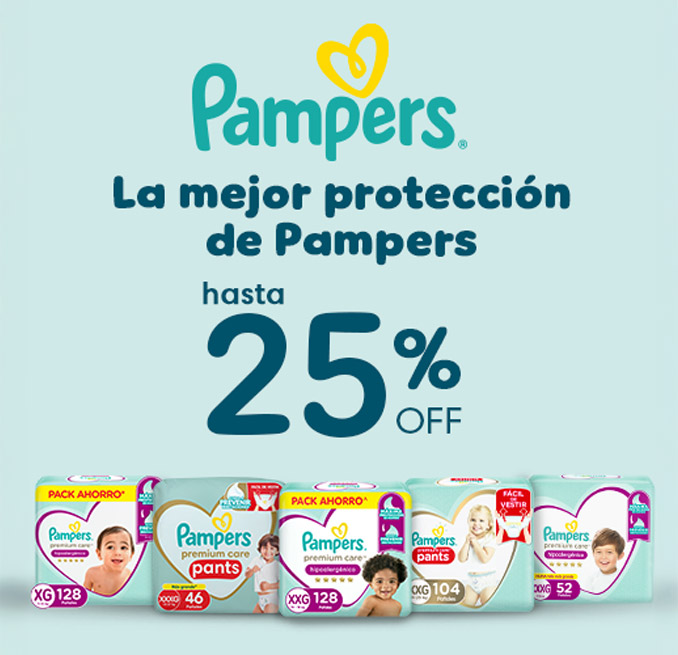Proveedor Huincha Home - P&G - Pampers hasta 25% descto - 08-07-2025 al 14-07-2025
