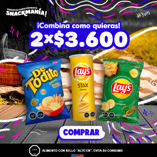 2x $3.600 Combínalos como quieras