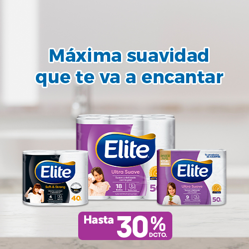 Elite hasta 30% dcto.