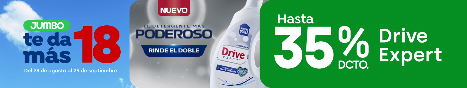 Banner ppal proveedor - UNILEVER - Nuevo Drive Expert - 26-08-2025 al 01-09-2025