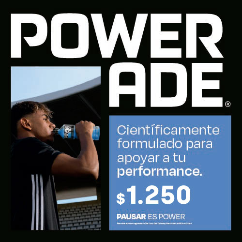 Powerade 1.1L a $1.250