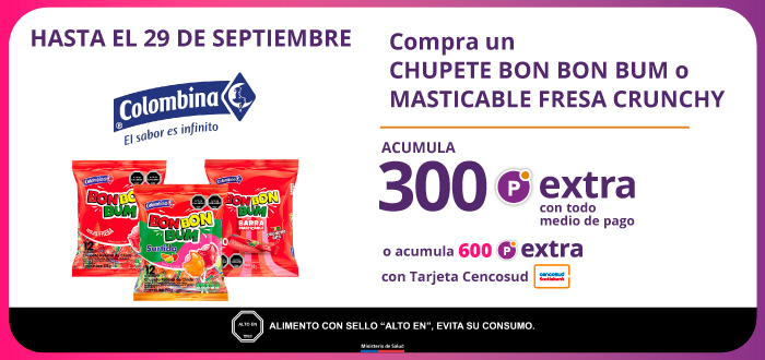 Puntos Extra Colombina