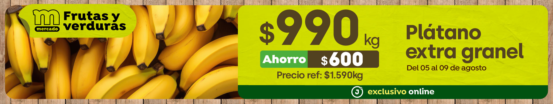 Especial Exclusivo - Todas las ofertas Mercado frutas y verduras - 05-09-2025 al 09-09-2025