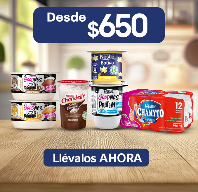 Proveedor Huincha Home - NESTLÉ - Huincha - Yoghurts y postres desde $650 - 12-08-2025 al 18-08-2025