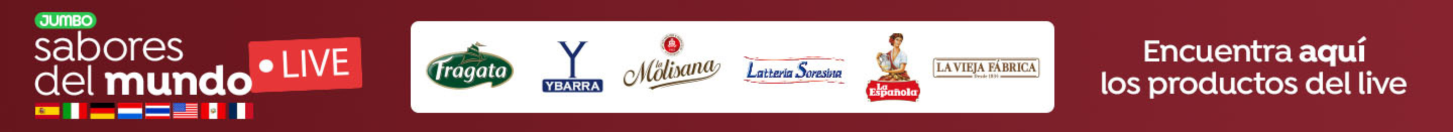 LIVE - PRODUCTOS LIVE SABORES DEL MUNDO - 19-08-2025 al 19-08-2025