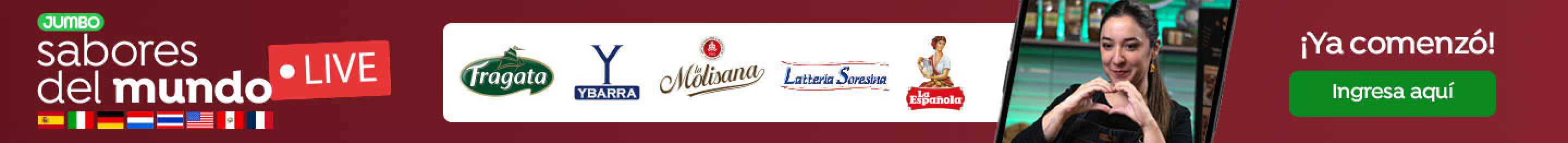 LIVE - LIVE SABORES DEL MUNDO - 19-08-2025 al 19-08-2025