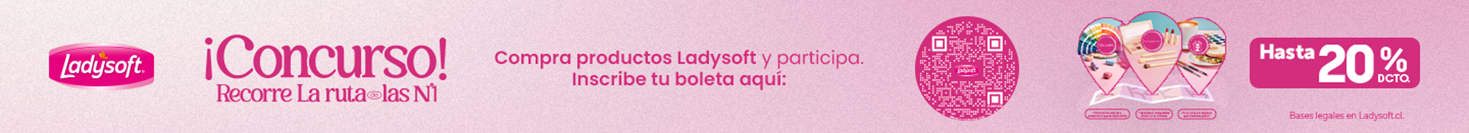 Proveedor Huincha Home - SOFTYS - Ladysoft hasta 20% descto - 12-08-2025 al 19-08-2025