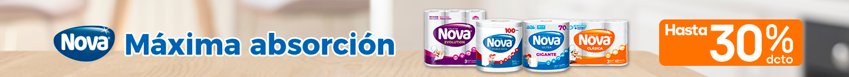 Proveedor Huincha Home - SOFTYS - Nova hasta 30% descto - 26-08-2025 al 01-09-2025