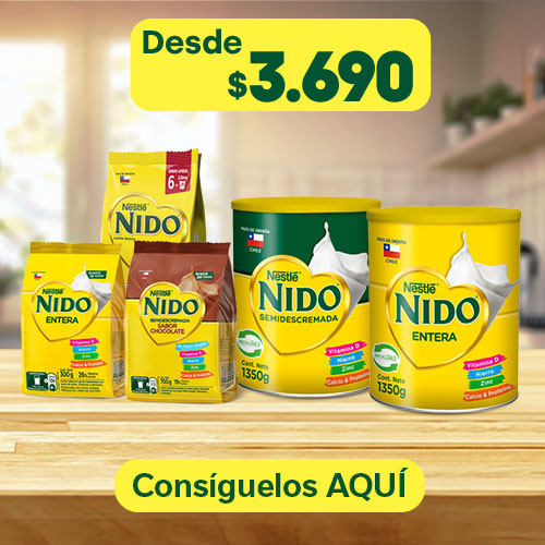 Leches Nido desde $3.690