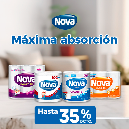 Nova hasta 35% dcto.
